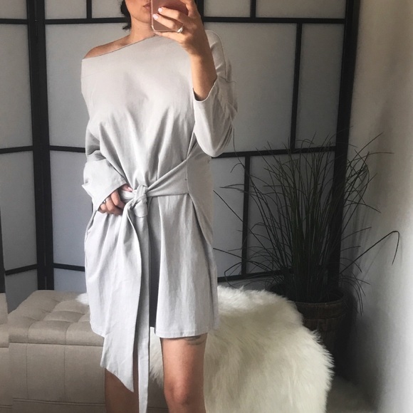 LAST 1️⃣ HAYLEE Tie Front Midi Dress - Picture 4 of 6